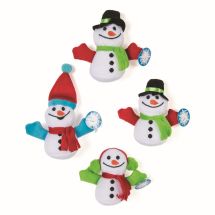 Plush Mini Bean Bag Snowmen