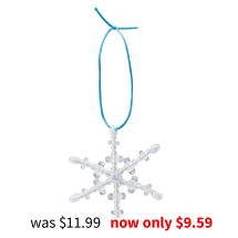 Beaded Snowflake Ornament Craft Kits