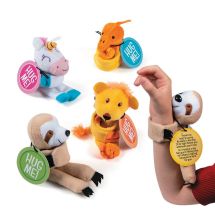 Plush Anxiety Buddy Slap Bracelets