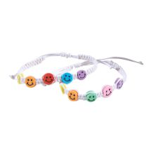 Smiley Face Braided Bracelets