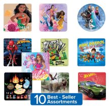 Best Sellers Licensed Sticker Sampler