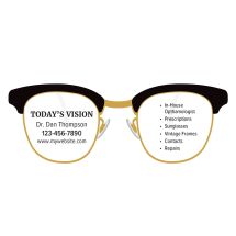 Custom Glasses Shaped Magnets