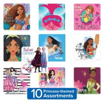 Princess Character Sticker Sampler