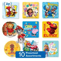 Preschool Character Sticker Sampler