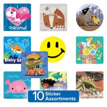 10 Unit Sticker Sampler