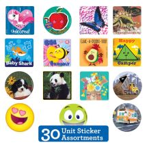30 Unit Sticker Sampler