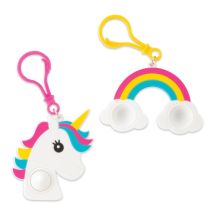 Unicorn Fidget Popper Backpack Pulls