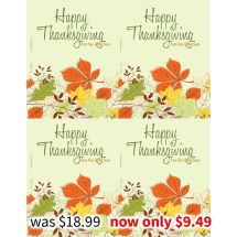 Happy Thanksgiving Dental Laser Cards