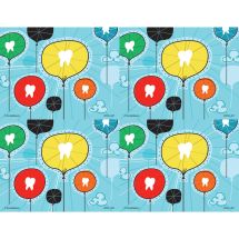 Tooth Balloons Laser Recall Cards
