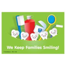 Custom Keep Families Smiling Recall Cards