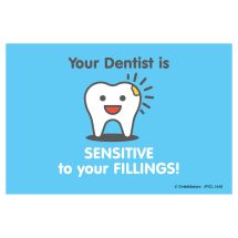 Custom Sensitive Fillings Recall Cards