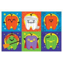 Custom Halloween Teeth Recall Cards
