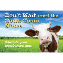 Custom Cows Come Home Recall Cards