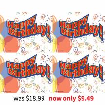 Happy Birthday! Laser Cards