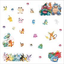 Pokémon Favorite Character Wall Decals