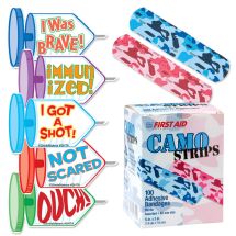 Shots Sticker & Bandage Bundle