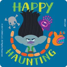 Dreamworks Trolls Halloween Stickers