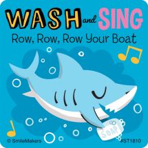 Hand Wash and Sing Stickers