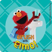 Sesame Street Brushing Stickers