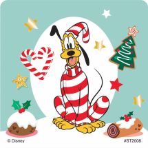 Mickey & Friends Secret Santa Stickers
