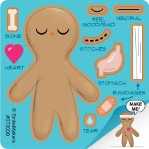 Make-Your-Own™ Procedure Doll Stickers