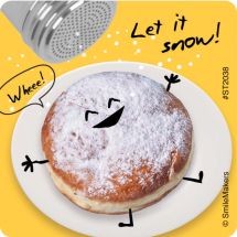 Holiday Donuts Stickers