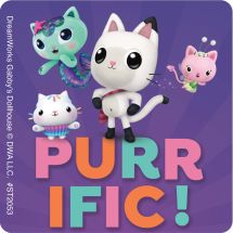 Gabby's Dollhouse Purrific Stickers