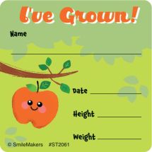I've Grown Fruits & Veggies Stickers