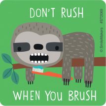 Clean Teeth Animals Stickers