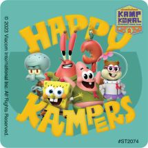 SpongeBob Kamp Koral Stickers