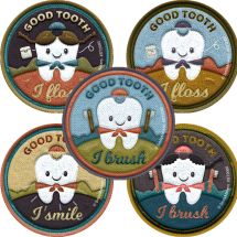 Good Tooth Patch Stickers