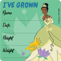 Brave Princess I've Grown Stickers
