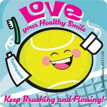 Dental Sports Stickers