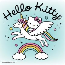 Hello Kitty Rainbows & Unicorns Stickers