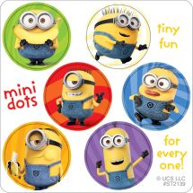 Minions Mini Dot Stickers