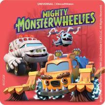 Mighty MonsterWheelies Stickers