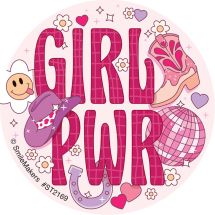 Cowgirl Disco Stickers