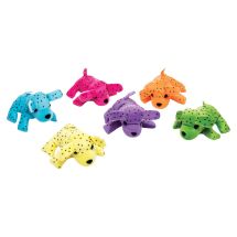 Neon Plush Dogs