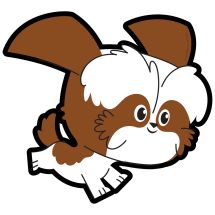 Playful Pets Shih Tzu Wall Decal