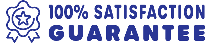 100% Satisfaction Guarantee