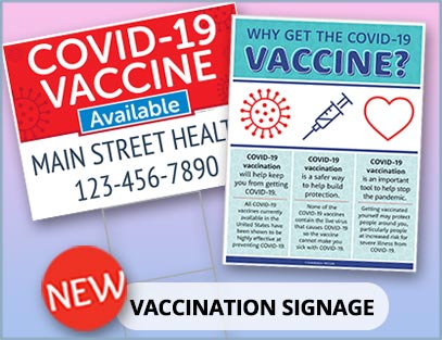 Vaccination Signage