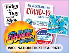 Vaccination Stickers & Prizes