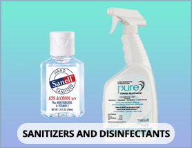 Sanitizers & Disinfectants