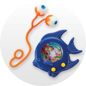 Individually Wrapped Toys