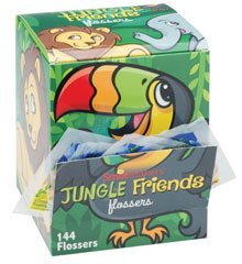 Jungle Friends Flossers
